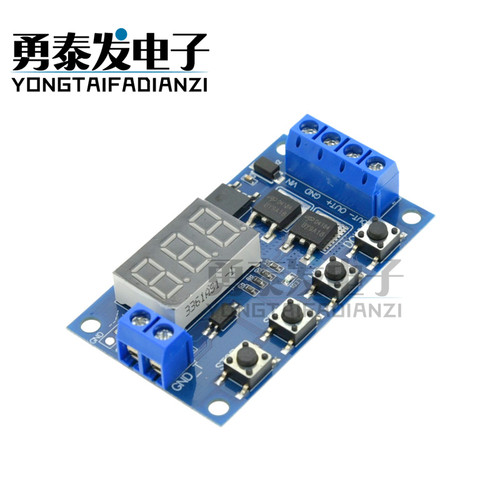 触发循环定时延时开关电路