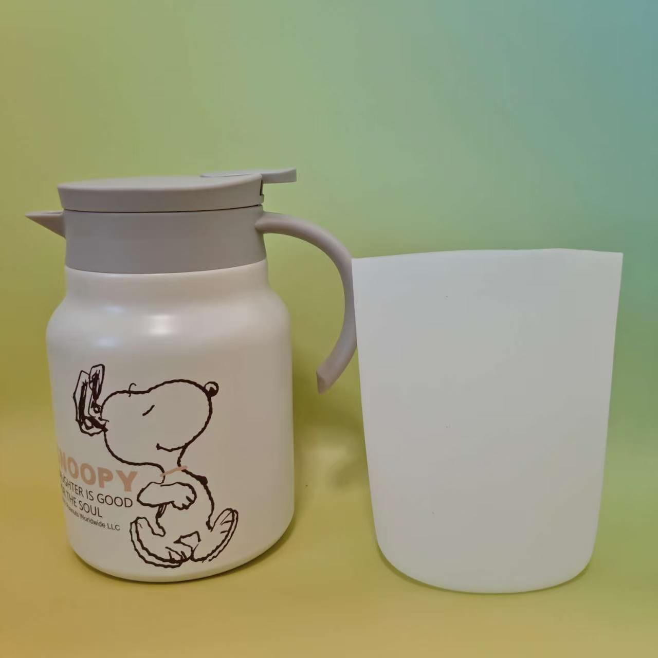 硅胶杯套史努比钛TI焖茶壶保温桶硅胶杯套保护套防摔套图片
