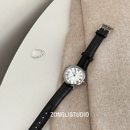 纵里复古时尚简约手表女