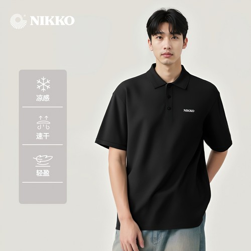 Nikko日高凉感速干polo衫短袖T恤