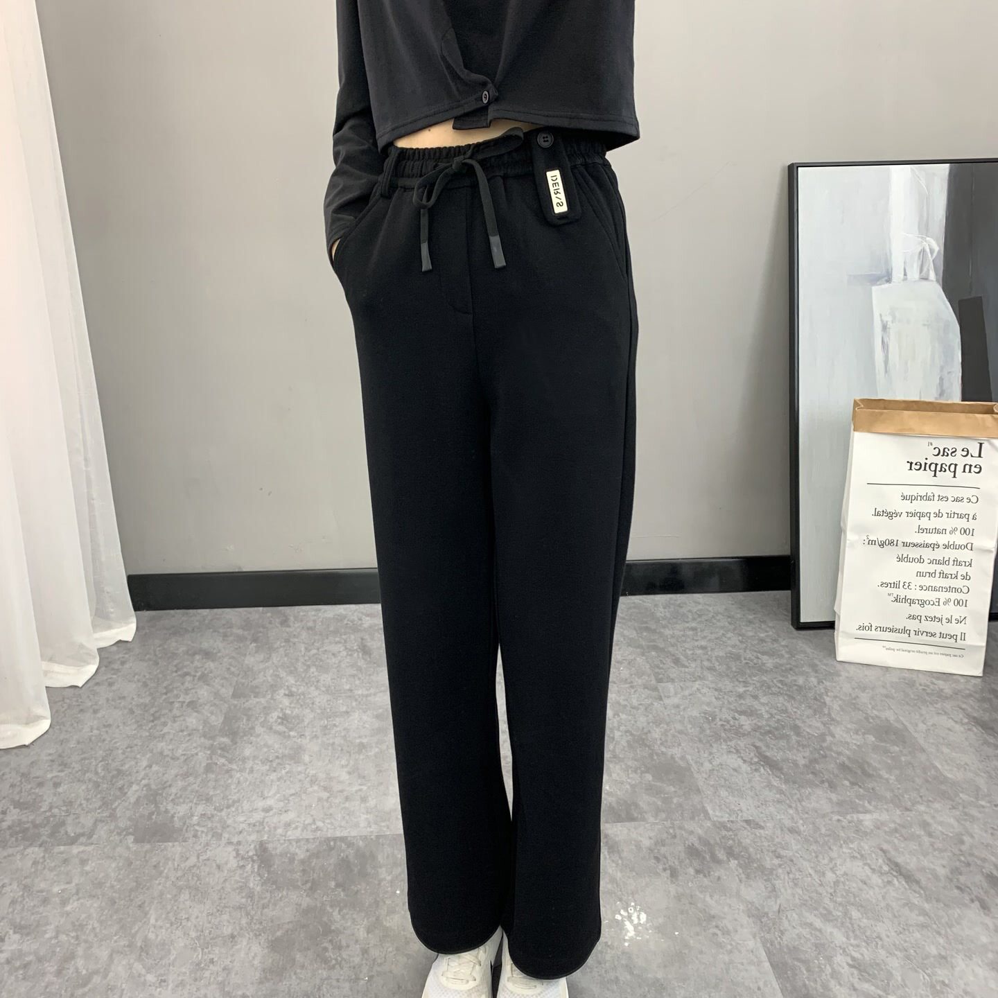 秋冬保暖棉裤加绒防寒防风加厚女款长裤户外透气直筒加棉徒步登山