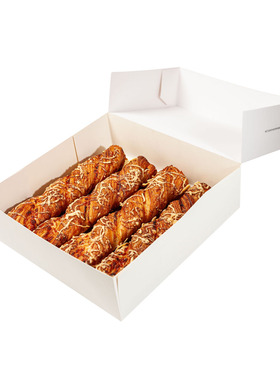 法國製作 maison kayser正宗法國烘羊角麵包 芝士麻花盒4件裝