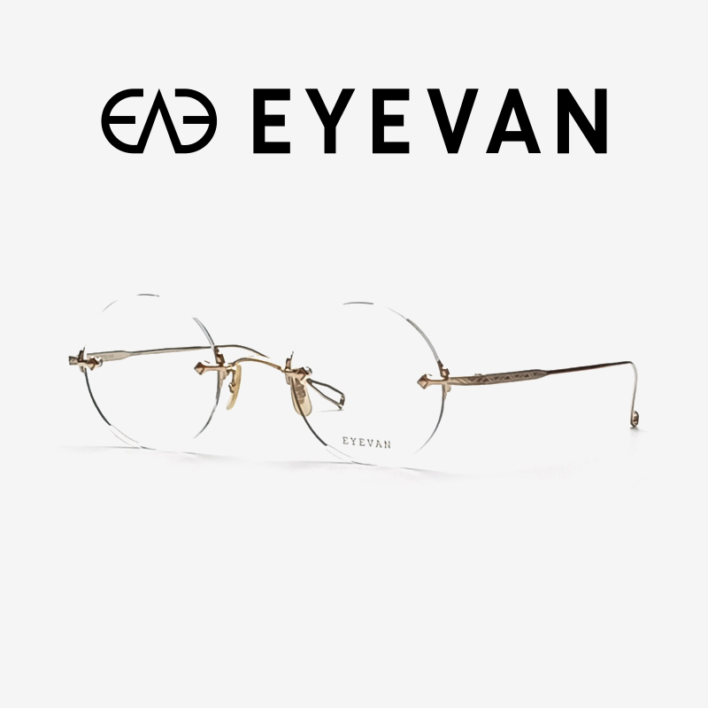eyevan眼镜ORBIT无框纯钛镜架