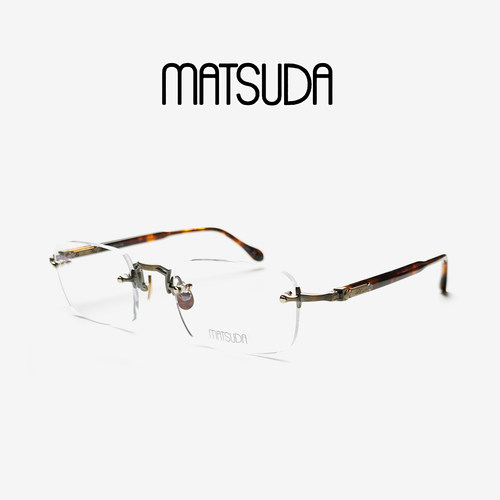 MATSUDA眼镜框M5009无框眼镜