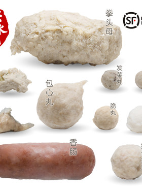 兴储水丸猪肉包心丸手工制作鲜肉
