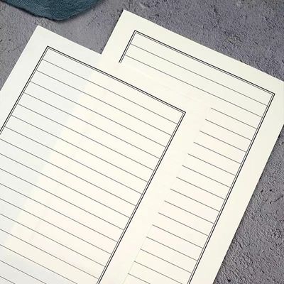 加厚护眼米字格田硬笔书法纸书法