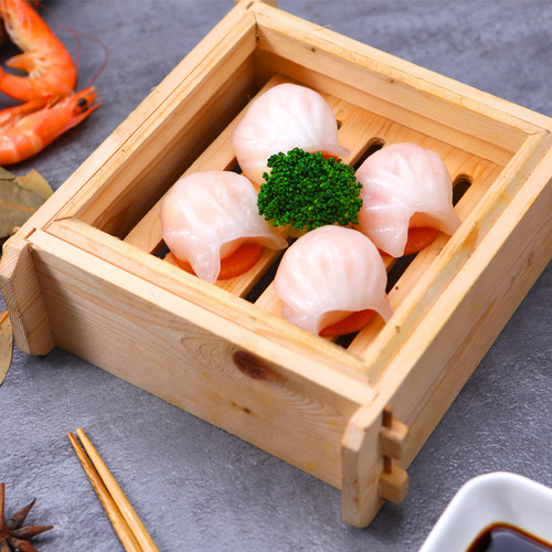 晓官点40g水晶饺鼎味生皮大虾饺