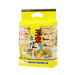 裕丰玉米杂粮面 丰顺面条早餐面非油炸适合蒸炒汤 800g