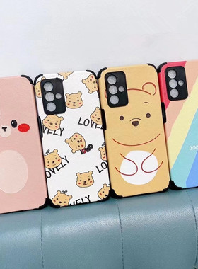 适用OPPORENO3PRO/A5卡通防摔皮纹软套A11X/R9S小羊皮全包手机壳