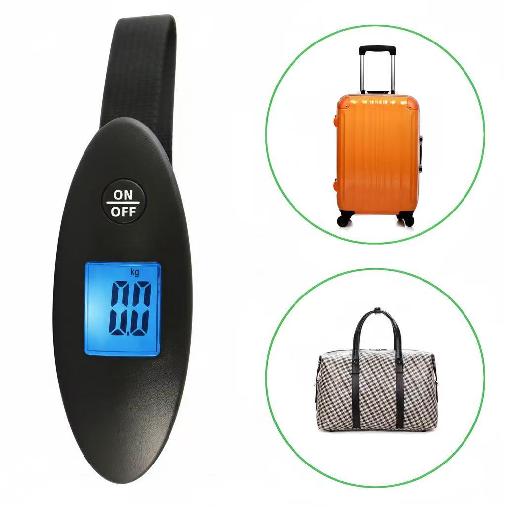 威衡旅游行李秤充电手提秤50kg吊磅秤行李箱秤快递秤钓鱼秤买菜称