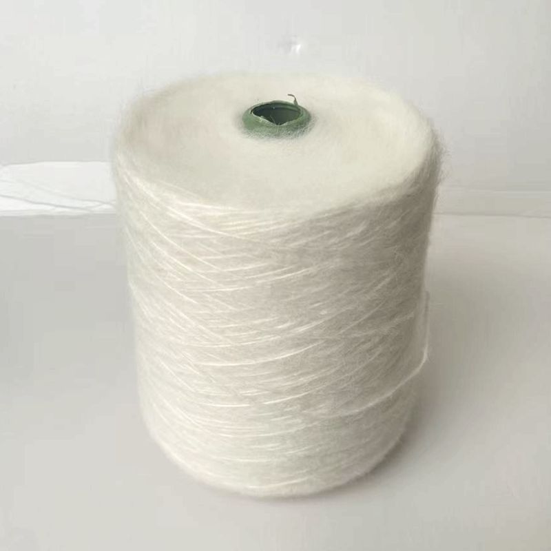 多色超柔喷毛纱中细线手工编织毛衣围巾线喷毛纱马海毛不扎儿童线