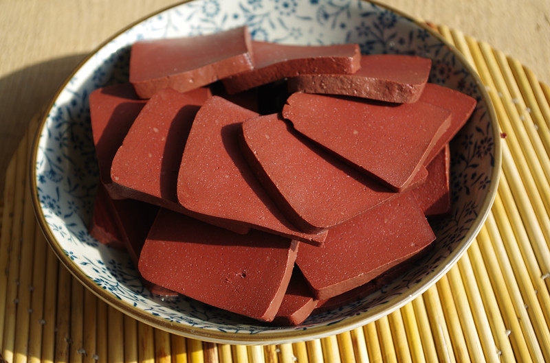 【内黄煎血灌肠】安阳煎血肠内黄煎面血肠血豆腐濮阳煎血南乐煎灌