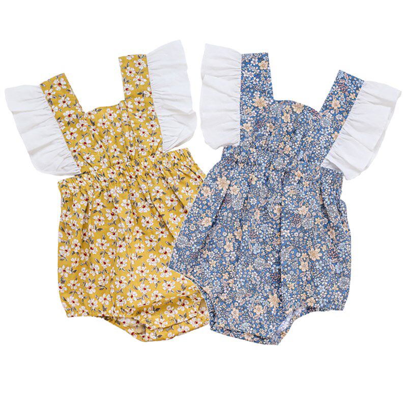 summer newborn kids romper fashion baby bodysuits jumpsuit