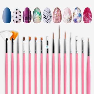 Nail Brushes Set For Manicure Nail Art Brush Painting Dottin