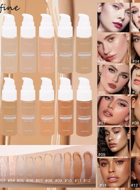 Colour Foundation Waterproof Concealer Lasting Makeup