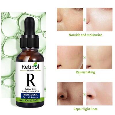 Retinol Facial Serum Anti Wrinkle Remove Dark Spots Face