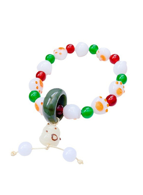 猫爪手链女ins风趣味百搭小众高级感串珠盘玩手串绕指菩提子手饰