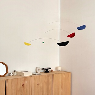 lifestyle实验室动态风铃室内吊饰 ins手工北欧家居装饰 平衡挂饰