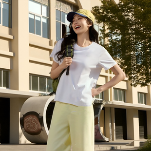 T男女款 短袖 舒服透气运动休闲吸汗圆领 新款 2026年夏季