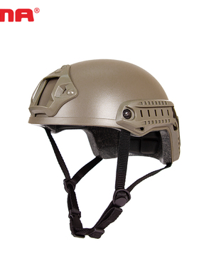 FMA FAST头盔户外用品轻量ABS版跳伞骑行登山头盔 简易版2 TB1498