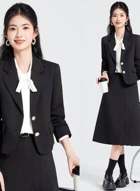 春季西装套装女小个子上