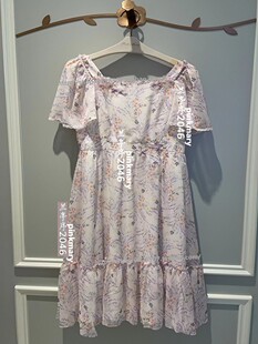 PMAMS5060-60/2380粉红pinkm淑女风桑蚕丝连衣裙【2023春款】