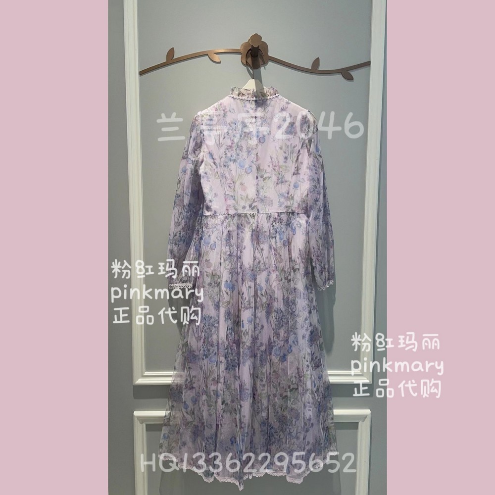 PMAOW5612-60/2580粉红玛丽专柜正品25年秋冬连衣裙