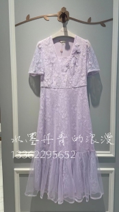 PMAOS5038-68/1980粉红玛丽女装专柜2025春夏新款时尚连衣裙