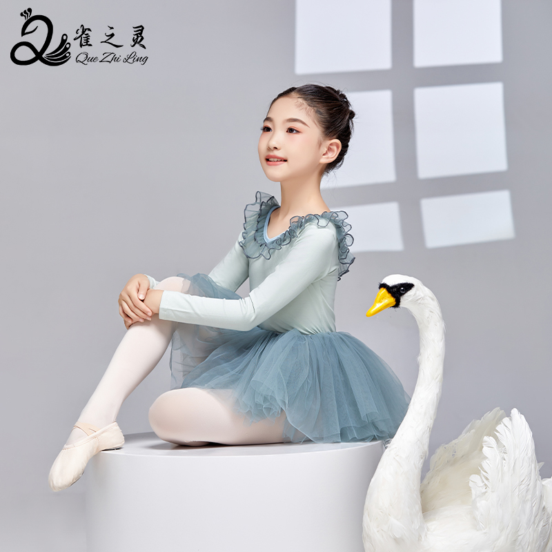 儿童舞蹈服无袖练功服