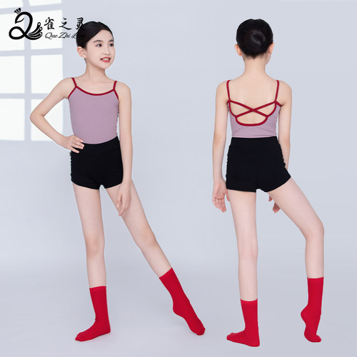 儿童练功舞蹈服三件套