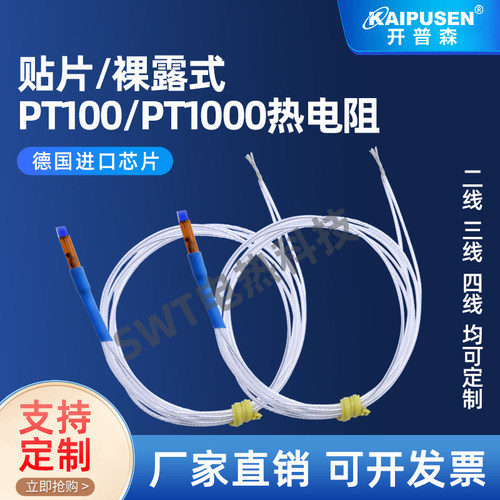 裸露式表面测温pt100/pt1000