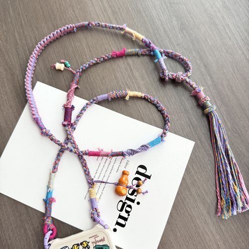 diy手机挂绳可调节斜挎绳