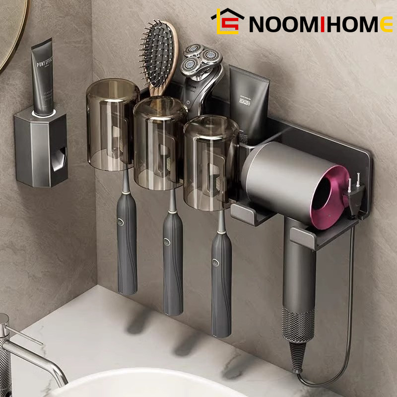 德国轻奢卫生间浴室牙刷置物架免打孔漱口杯收纳盒壁挂式高级感,家庭/个人清洁工具,牙刷架/牙具座,淘宝优惠券,粉丝福利购,淘宝优惠卷