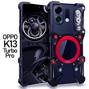 适用于OPPO K13TurboPro手机壳OPPOA6Pro金属边框A6GT保护壳三防防摔商务个性创意潮男