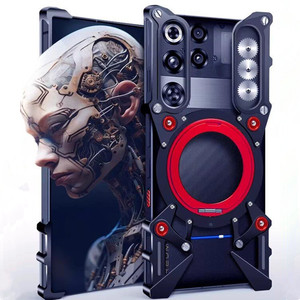 适用红魔11Pro+金属边框防摔