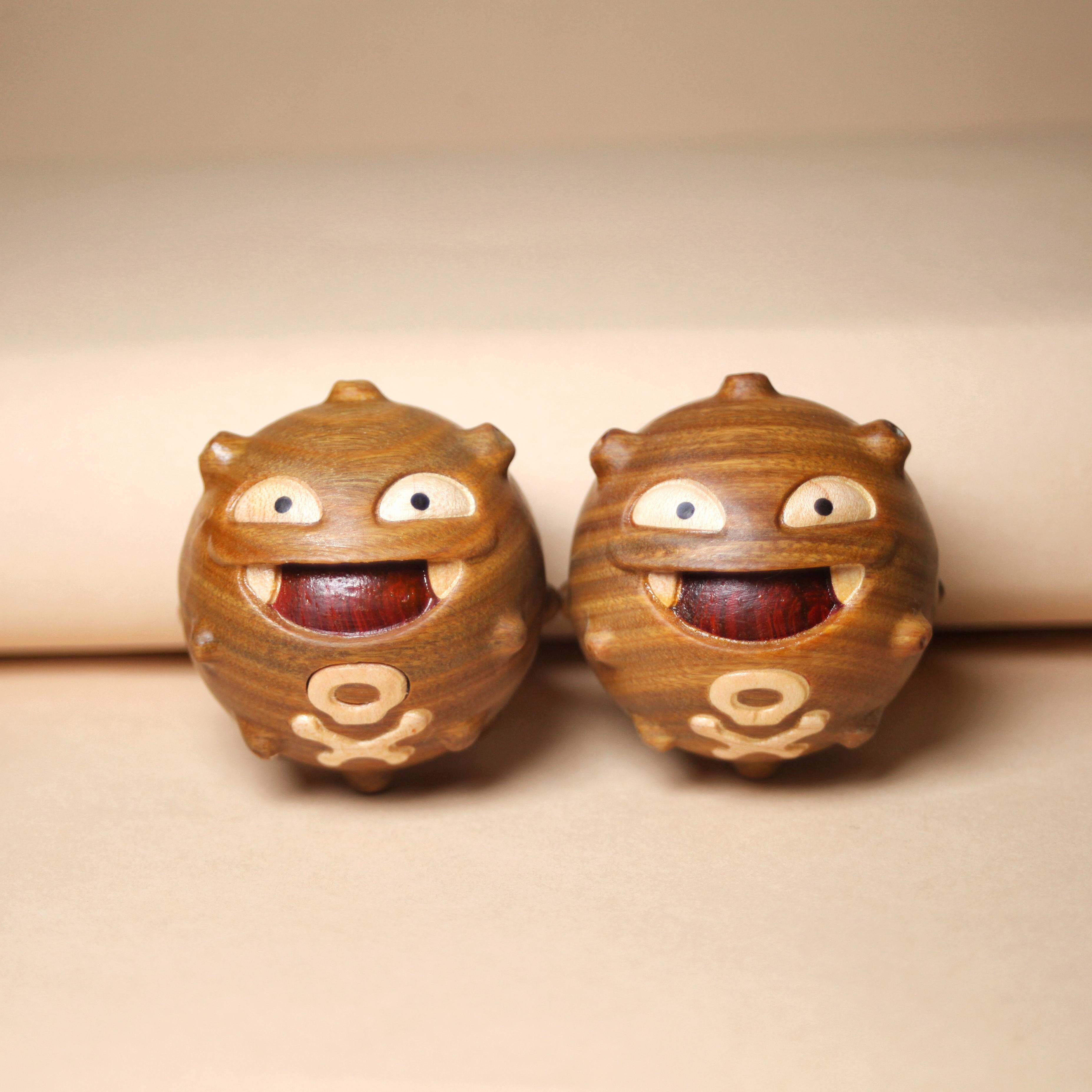 宝可梦周边可爱卡通绿檀木瓦斯弹健身球手把件创意迷你保健球潮玩