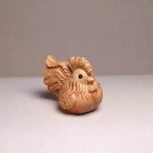 崖柏木雕小公鸡实木小摆件生肖鸡手把件男女生文玩木质工艺品