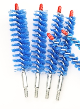 中央空调铜管清洗刷 冷凝管刷尼龙塑料管道刷冷凝器水炮通炮机刷