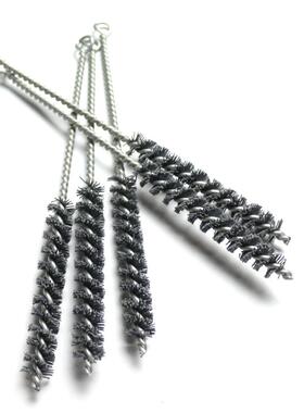 磨料丝管刷气缸刷碳化硅内孔抛光管道刷模具除锈清理打磨通孔刷子