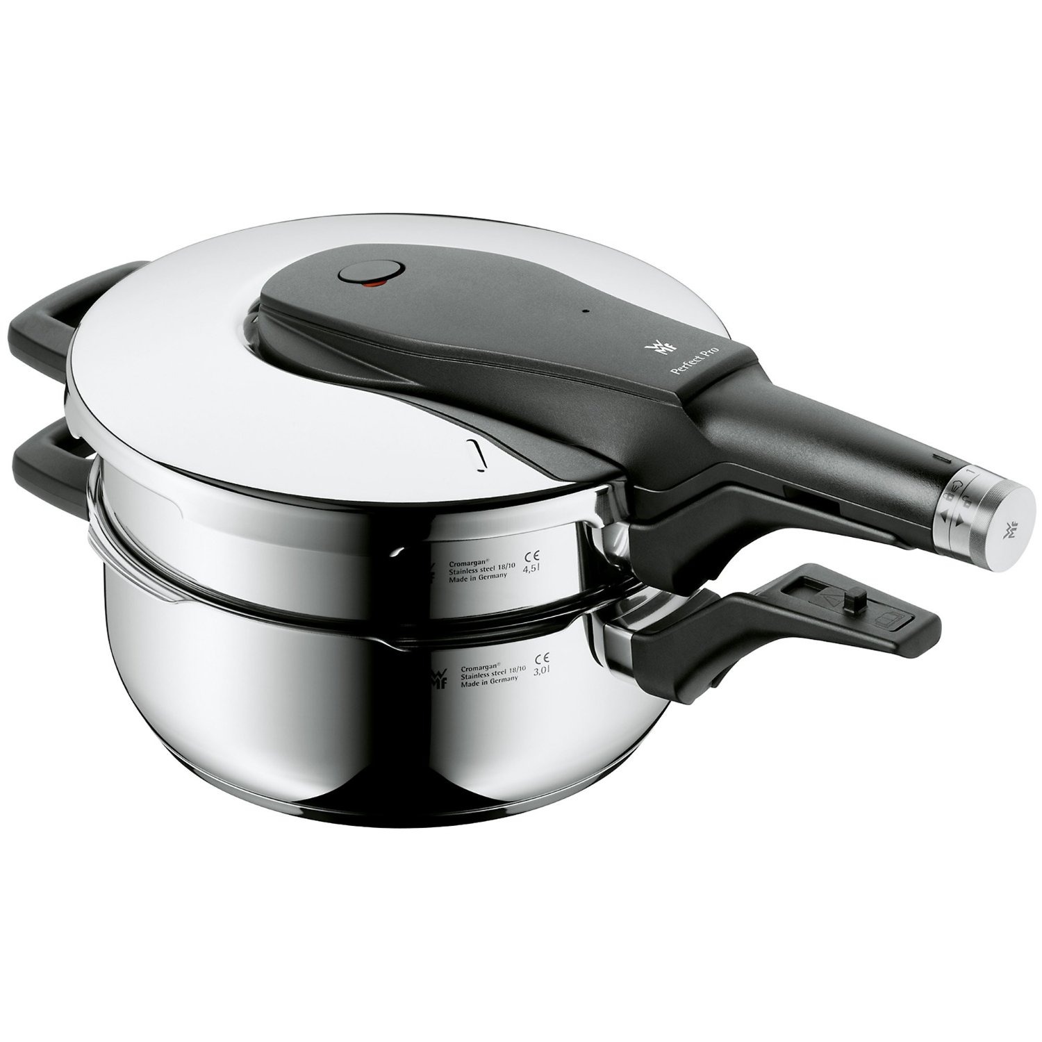 现货德国原装福腾宝WMF Pro压力锅高压锅4.5+3快易锅电磁炉天然气