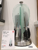 德国双立人Olymp奥林系列旋转磁性刀架套装 不锈钢中片刀多用刀具