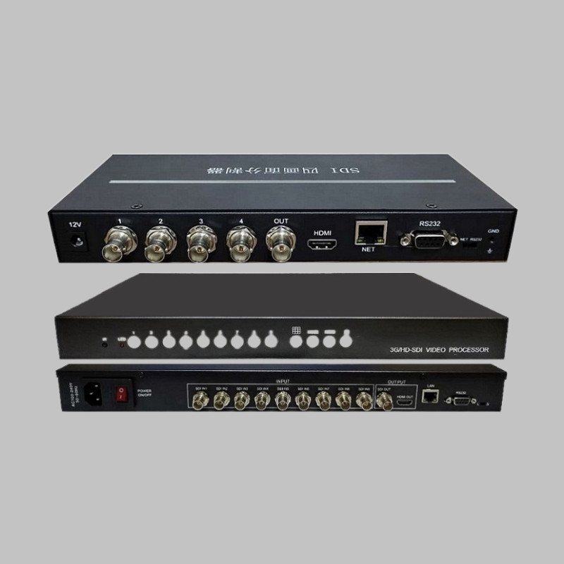 SDI2两4四6六8八9二画面分频器割电视屏幕九进一出串口网络管控,3C数码配件,分配器/分频器/分支器,淘宝优惠券,粉丝福利购,淘宝优惠卷