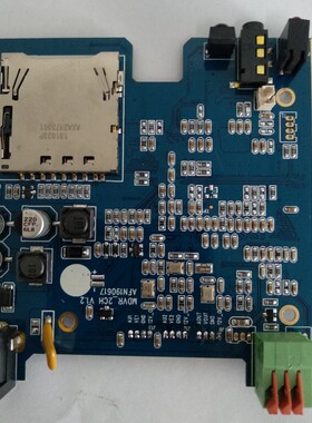 CVBS信号2路SD卡同时录像板模拟二路存储模块DVR录像拍照存储模组