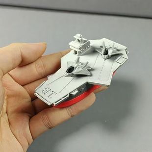 迷你磁吸航母船舱可开合可收纳福建舰歼35战斗机磁吸解压创意玩具