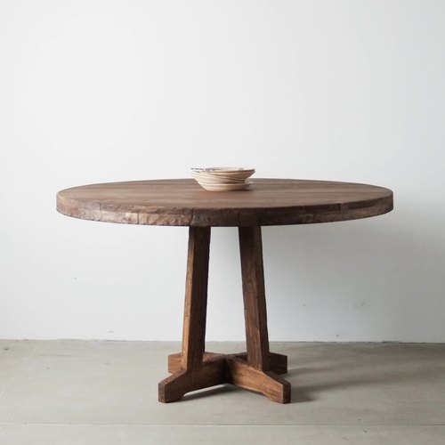 小众设计师款原木实木餐桌