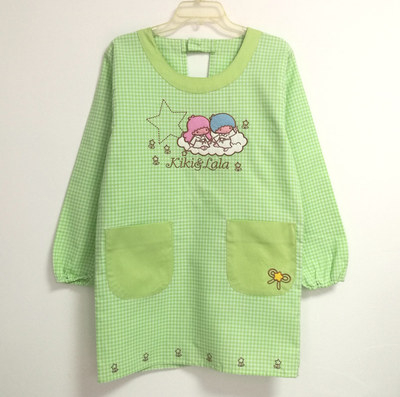 包邮长袖围裙女创意反穿咖啡店员工作服男女日本可爱公主韩版时尚