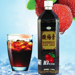 锐康酸梅膏1.5KG*12瓶整箱可调180000ml酸梅汤10倍浓缩24省包邮