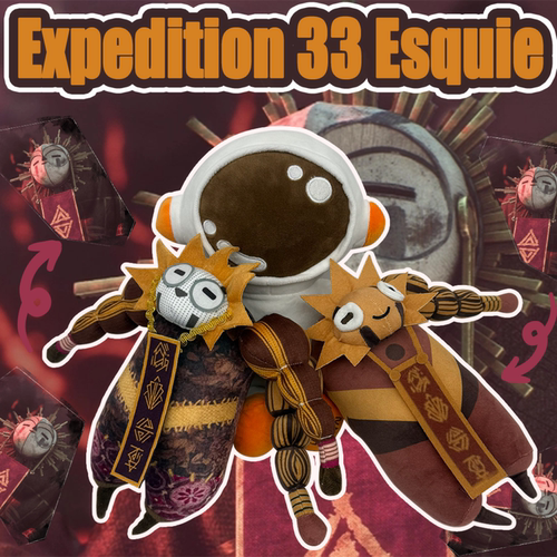 跨境新品光与影33号远征队Expedition33 Esquie毛绒玩具游戏礼物