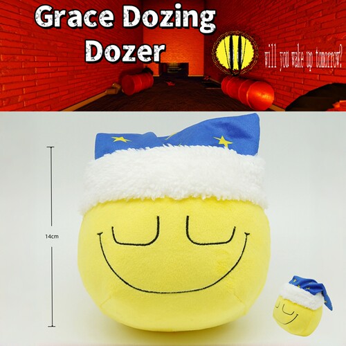 新款笑脸GraceDozingDozer公仔