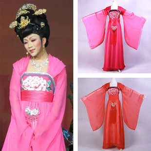 李玉刚贵妃醉酒同款古装绣花演出服摆裙唐风汉服反串广袖舞蹈服